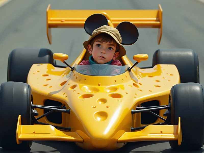 搞笑赛车儿童（搞笑赛车儿童图片）