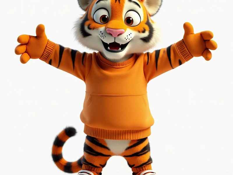 桔子老虎、桔子老虎图片