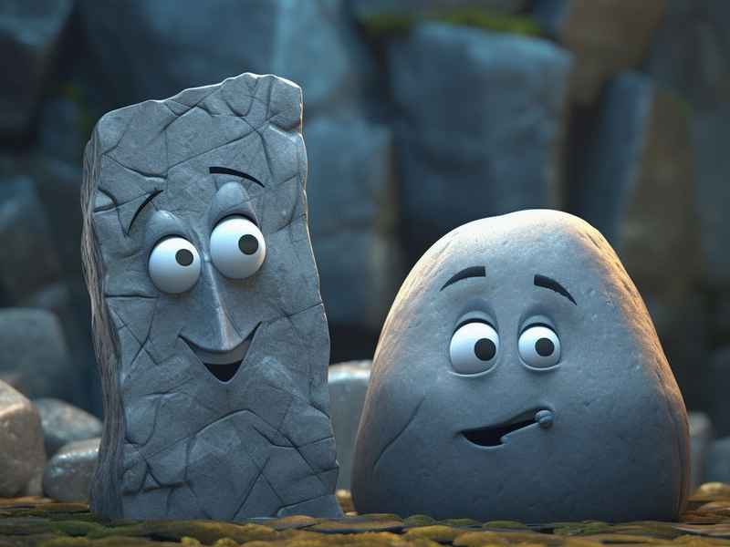 故事 大石头 - 大石头的故事 绘本