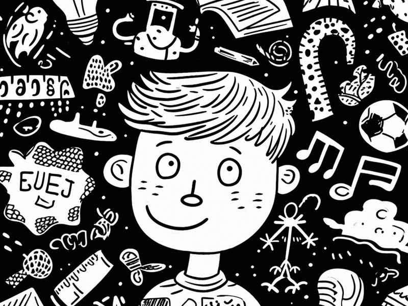 儿童自理手抄报黑白色 - 儿童自理手抄报黑白色模板 儿童自理手抄报黑白色 - 儿童自理手抄报黑白色模板