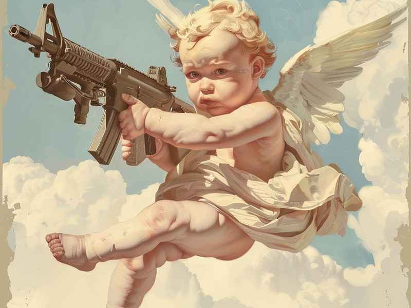 机关枪的幼儿故事，关于机关枪的幼儿故事