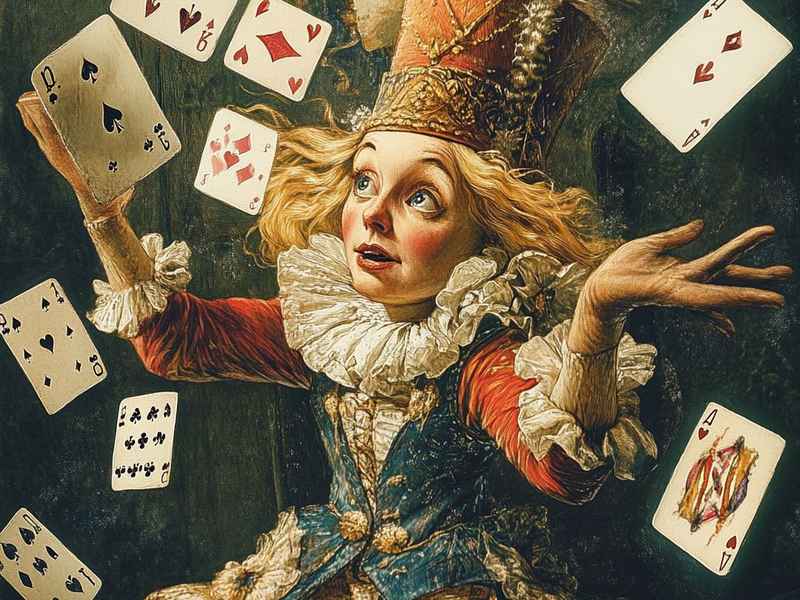 故事《纸牌国》；《纸牌国》的故事