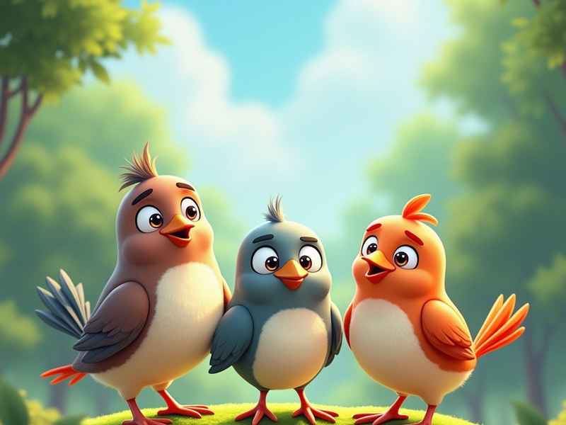 三只小鸟的故事、三只小鸟的故事的道理