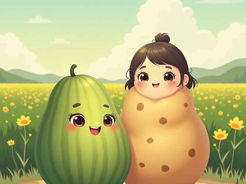 儿童种瓜的小练笔，儿童种瓜的小练笔100字