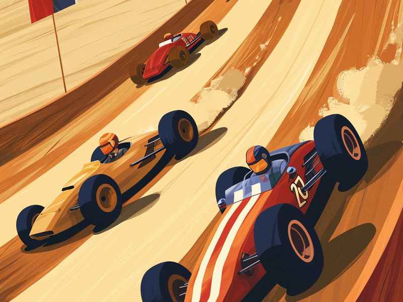 搞笑赛车儿童故事 - 赛车比赛故事幼儿