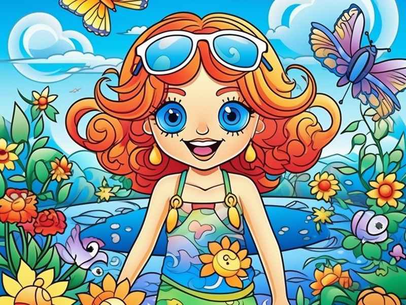 浪花娃娃儿童故事、幼儿画报浪花娃娃