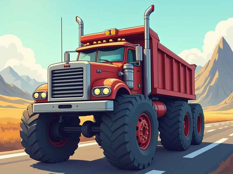 关于大卡车的儿童故事 - 关于卡车的幼儿故事 关于大卡车的儿童故事 - 关于卡车的幼儿故事