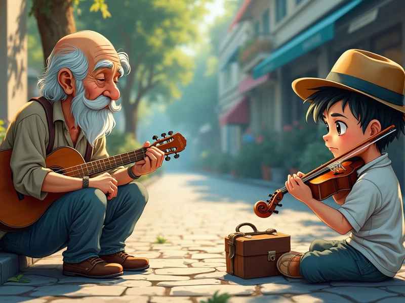 关于吉他的儿童故事；关于吉他的爱情故事