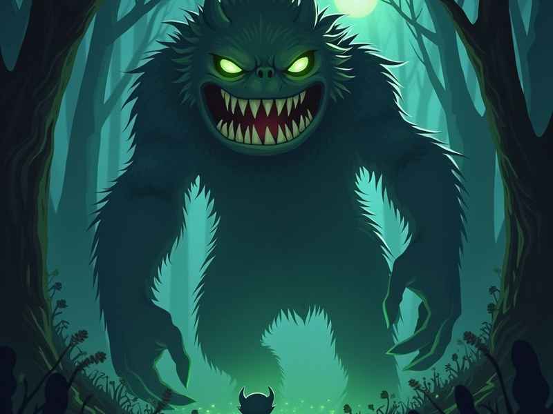 森林鬼怪 森林鬼怪一般人养不了