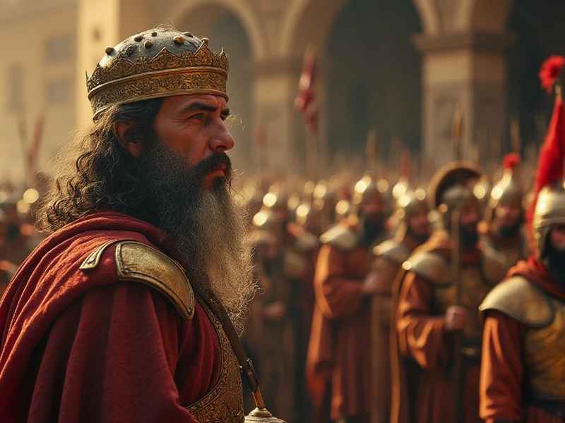 塞浦路斯国王故事；塞浦路斯国王故事油画