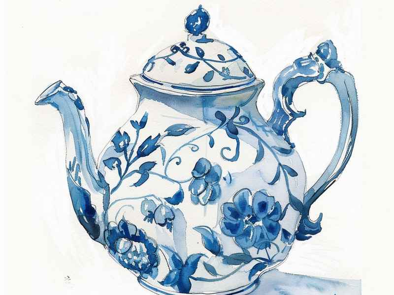 青花瓷儿童绘本，青花瓷儿童绘本图片