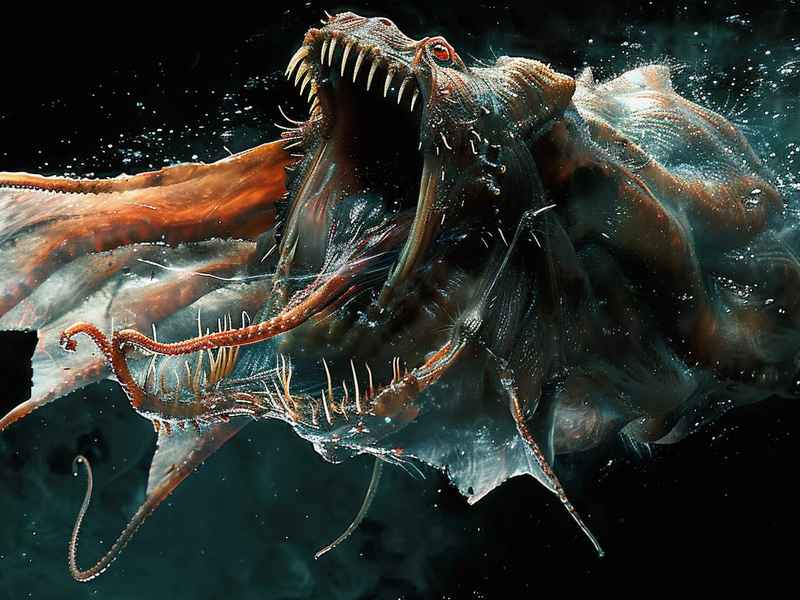 海底海怪 海底怪物长啥样