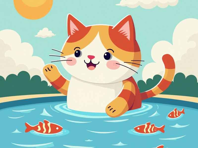 猫和鱼的简短故事视频、猫和鱼的简短故事视频大全