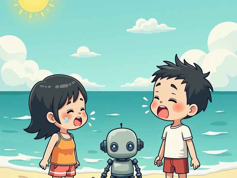 沙滩小故事儿童版、小学沙滩上的故事怎么写