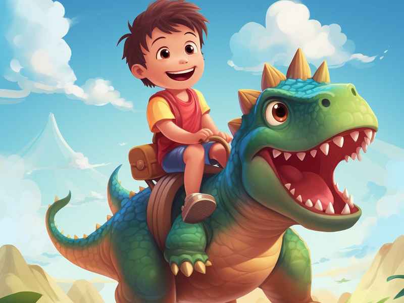 恐龙大冒险儿童故事，恐龙大冒险故事文字版