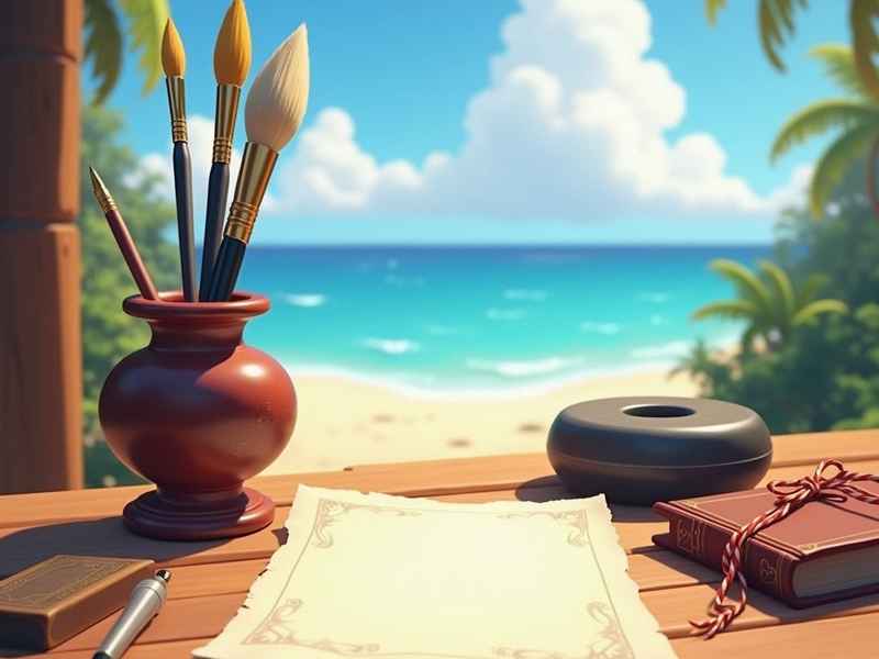 海滩上的童话写话，海滩上的童话写话怎么写