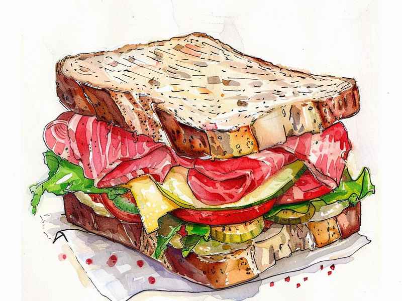 关于三明治的 绘本故事，关于三明治的 绘本故事大全