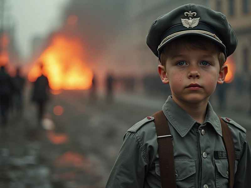 儿童战争片；儿童战争片断