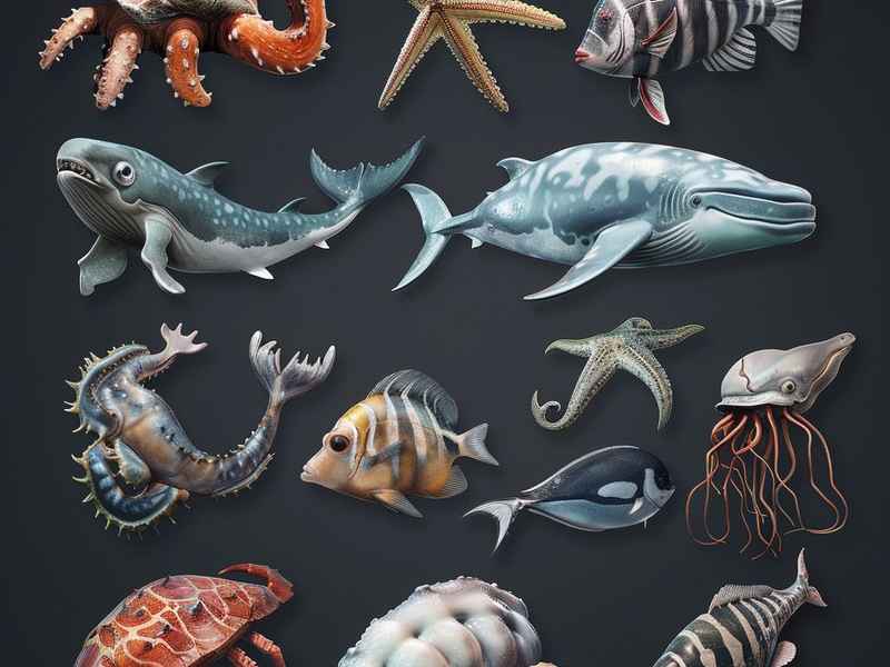 海洋动物海底世界故事 - 海洋动物海底世界故事简介