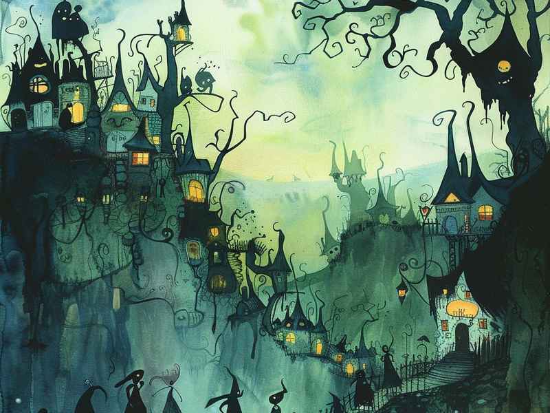 女巫儿童绘本故事（女巫的绘本故事）