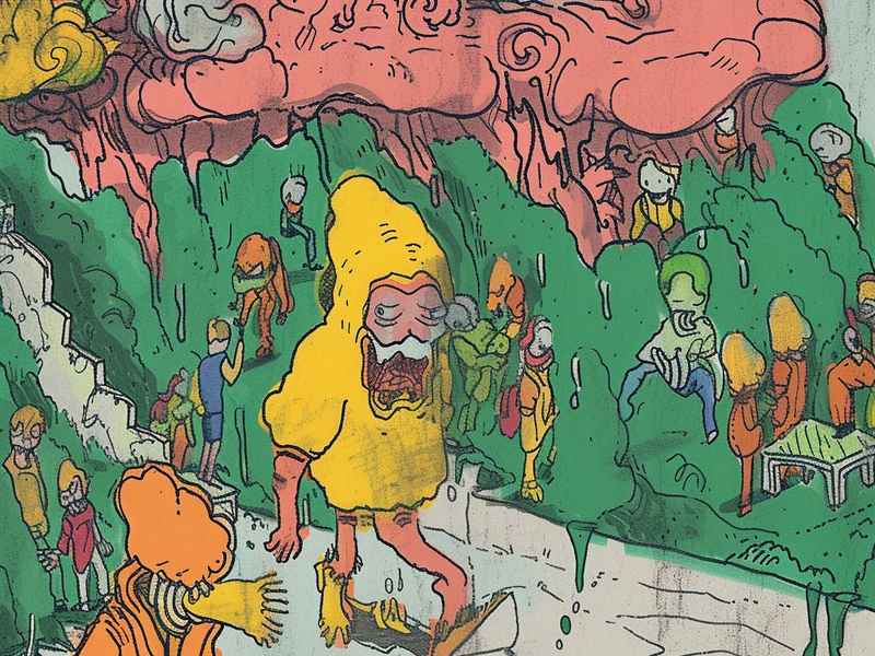 奇怪奇的故事，奇怪的事绘本故事