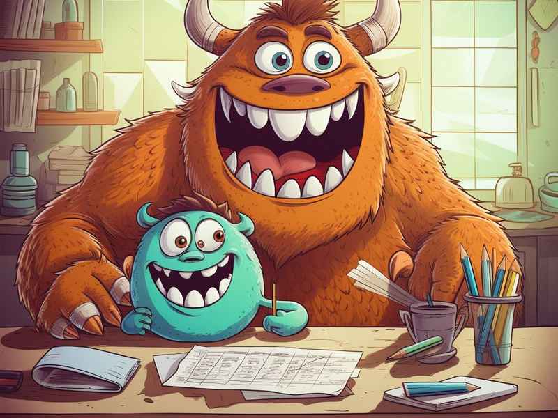 怪物儿童故事视频（幼儿怪物故事）