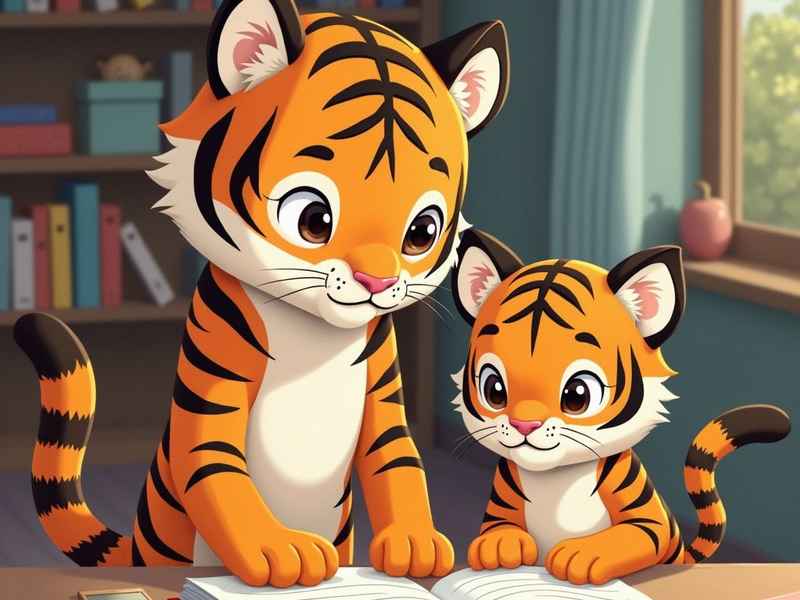 桔子老虎故事上下集、桔子老虎故事上下集怎么写