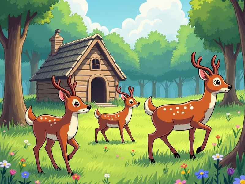 关于小鹿的童话（关于小鹿的童话作文）