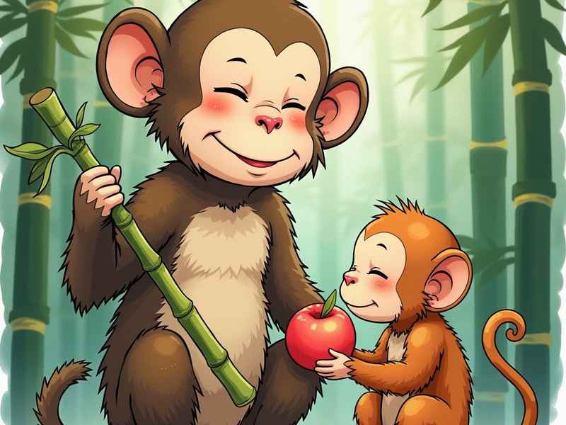 猴子学棋的故事 猴子学棋的故事视频