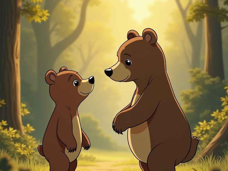 母猴故事；母猴与小猴的寓言故事