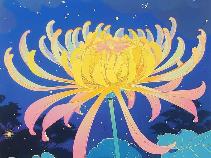 菊花小故事幼儿园，幼儿园菊花课程小故事