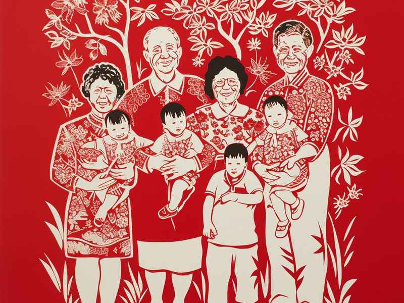 剪纸故事作品，剪纸故事作品图片