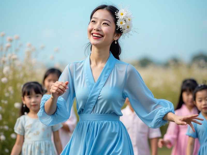 梨花颂儿童唱的视频，儿童演唱梨花颂