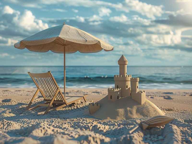 沙滩上的故事写话、沙滩上的故事写话怎么写