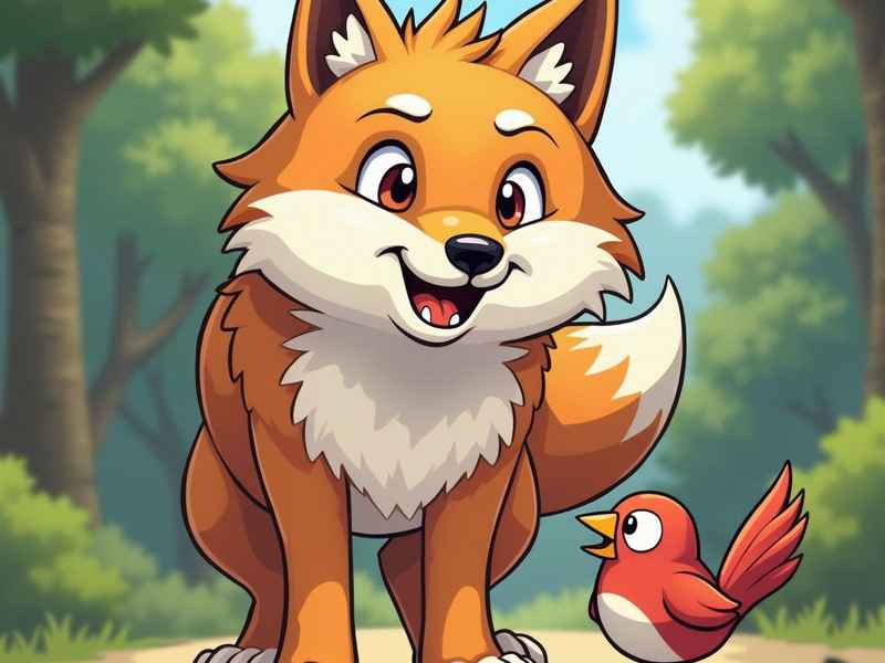 狐狸和鸟的寓言故事 狐狸和鸟的寓言故事视频