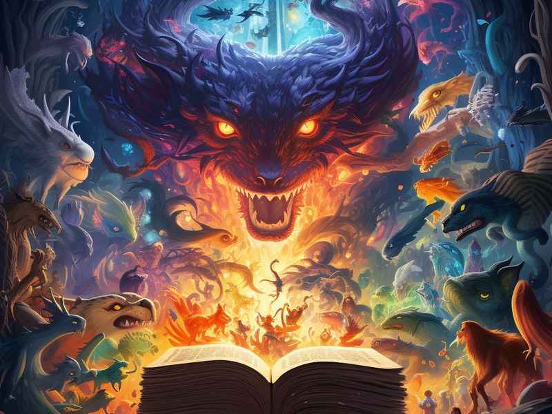 民间神奇故事创编；民间神奇的故事