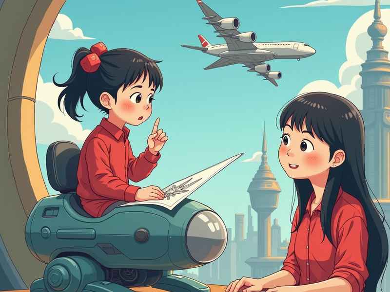 航空小故事、航空小故事绘画