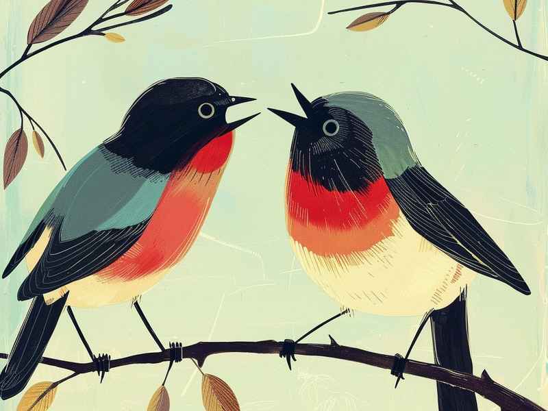 关于一对小鸟的故事，关于一对小鸟的故事作文