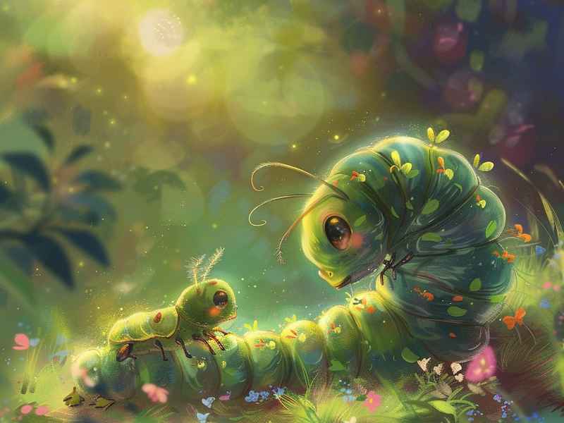 毛毛虫蜕变的简短小故事，毛毛虫蜕变的简短小故事视频