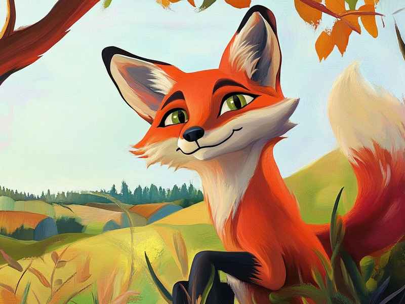 列那狐的故事好词好句（列那狐的故事好词好句100个）