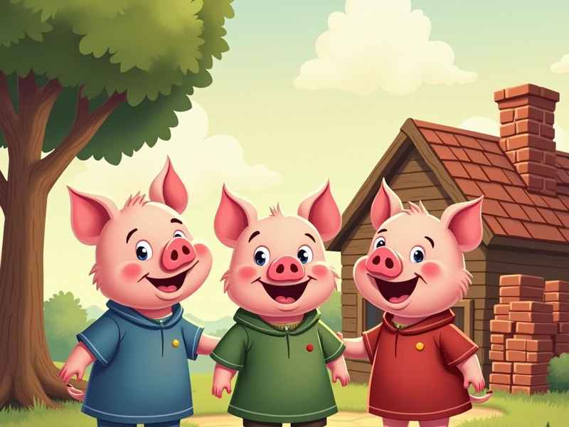 孩子讲故事《三只小猪》；孩子讲故事《三只小猪》内容