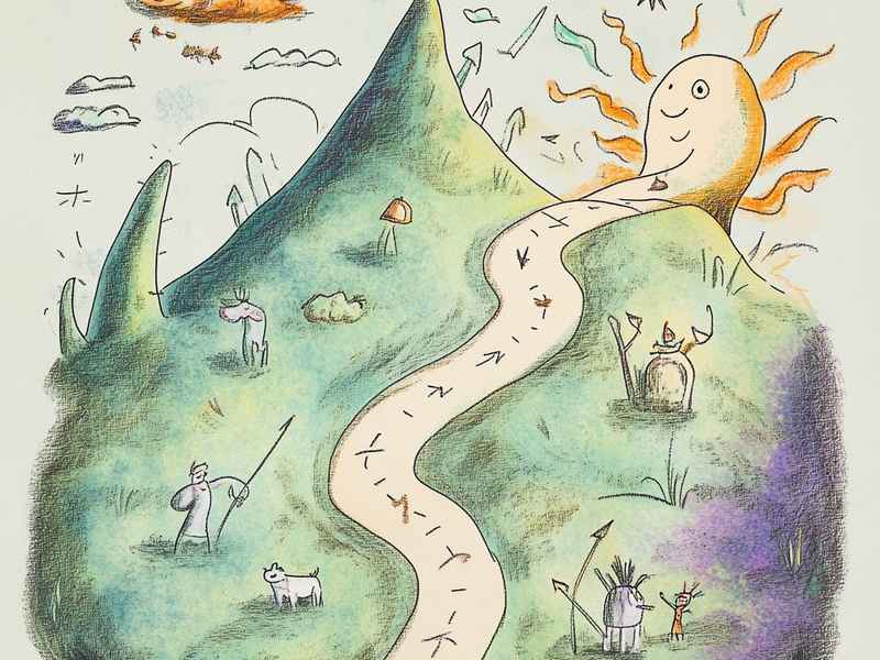 山林里的故事绘本、山林里的故事绘本连环画图片