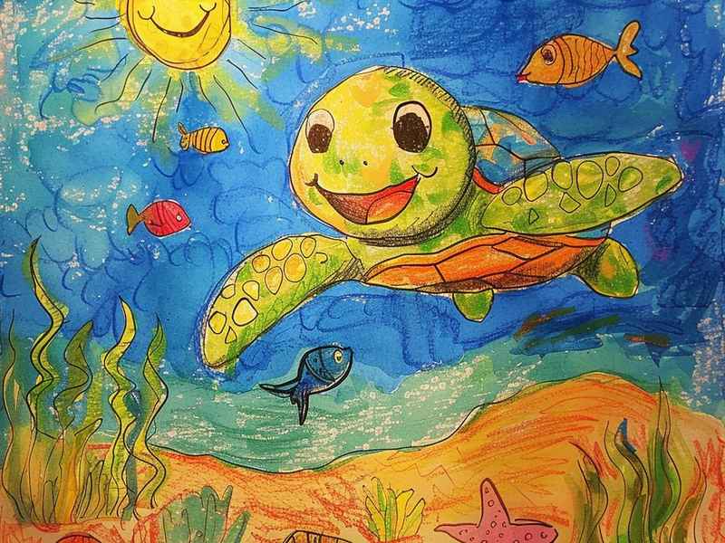 漂流儿童画图片大全集 漂流儿童画图片大全集可爱