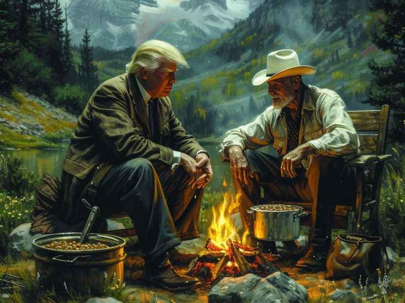 山林里的童话故事 - 山林里的故事绘本