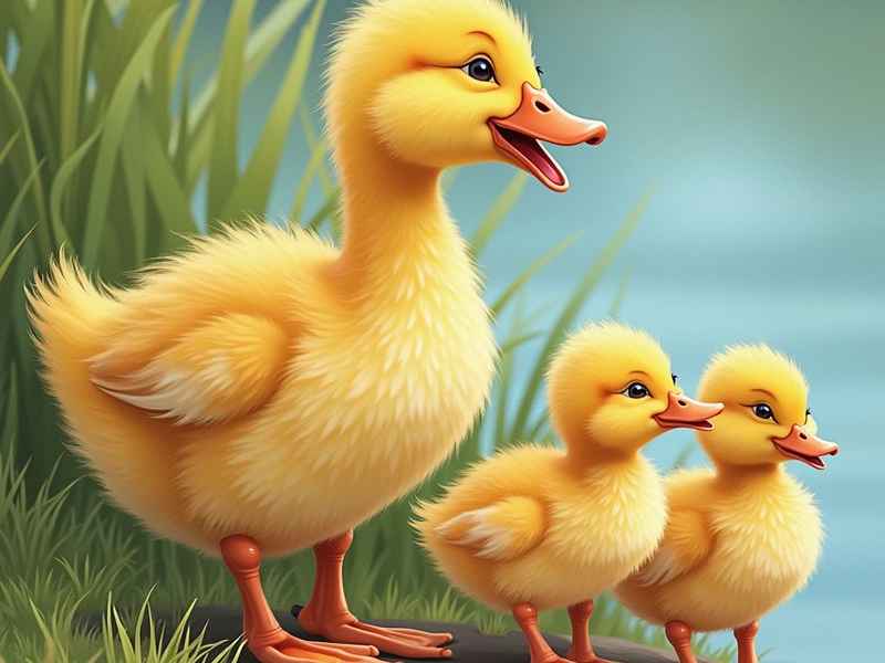 三只小鸭绘本 三只小鸭绘本图片
