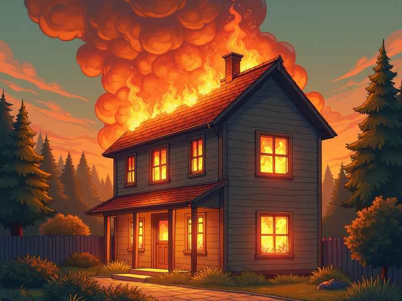 房子着火的儿童故事、房火灾编一个小故事
