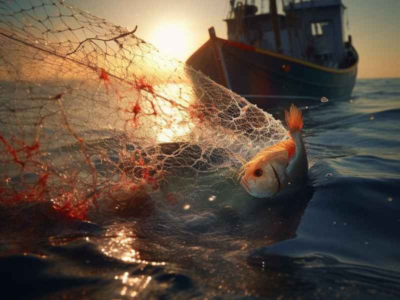 撒网的故事（撒网捕鱼的故事）