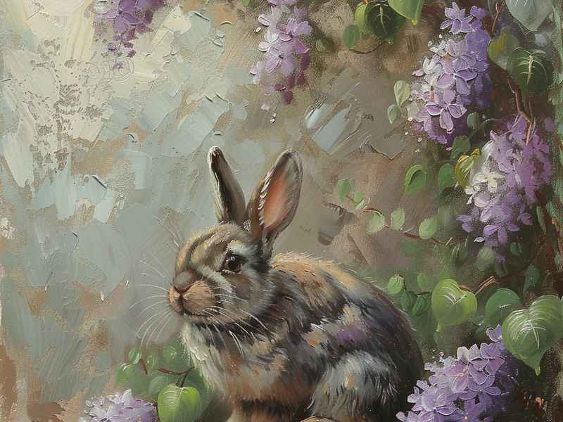 关于兔子的画有哪些 关于兔子的画有哪些好看