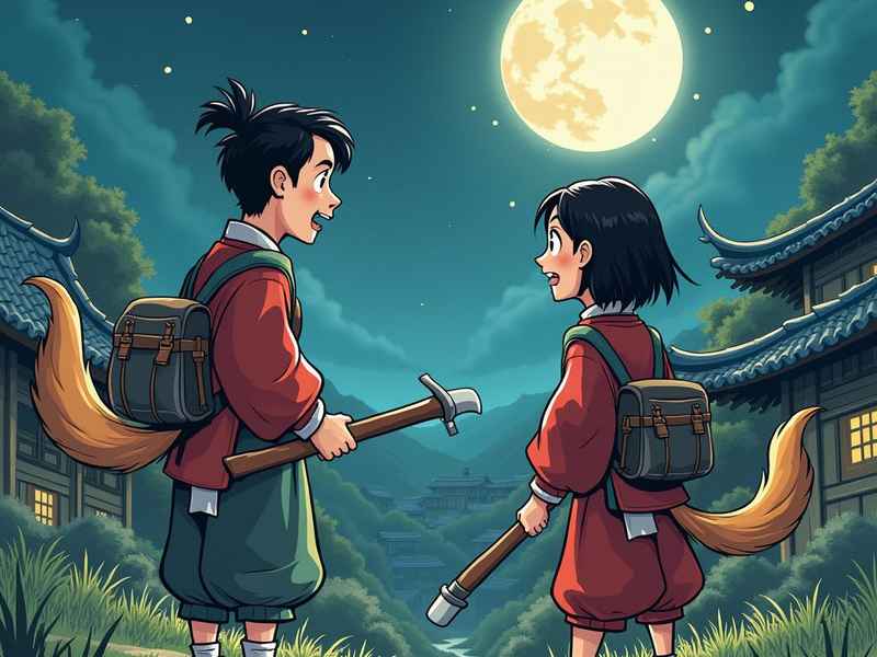 金斧头银斧头儿童故事（幼儿故事金斧头银斧头）
