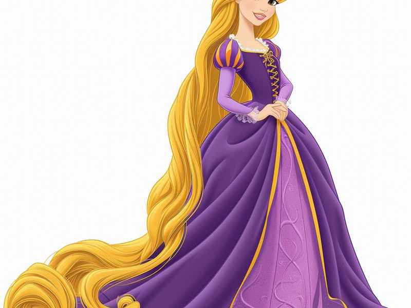 儿童长发公主故事完整版；少儿故事长发公主